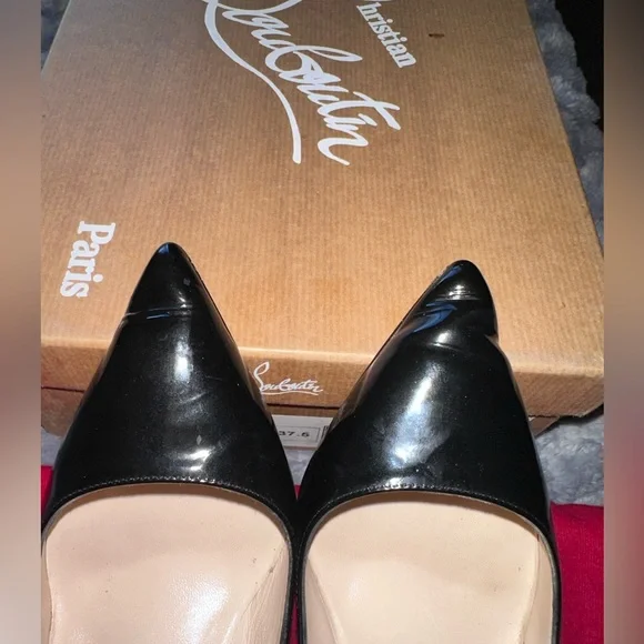 Christian Louboutin halte 100 parent calf Pigalle - Picture 6 of 7